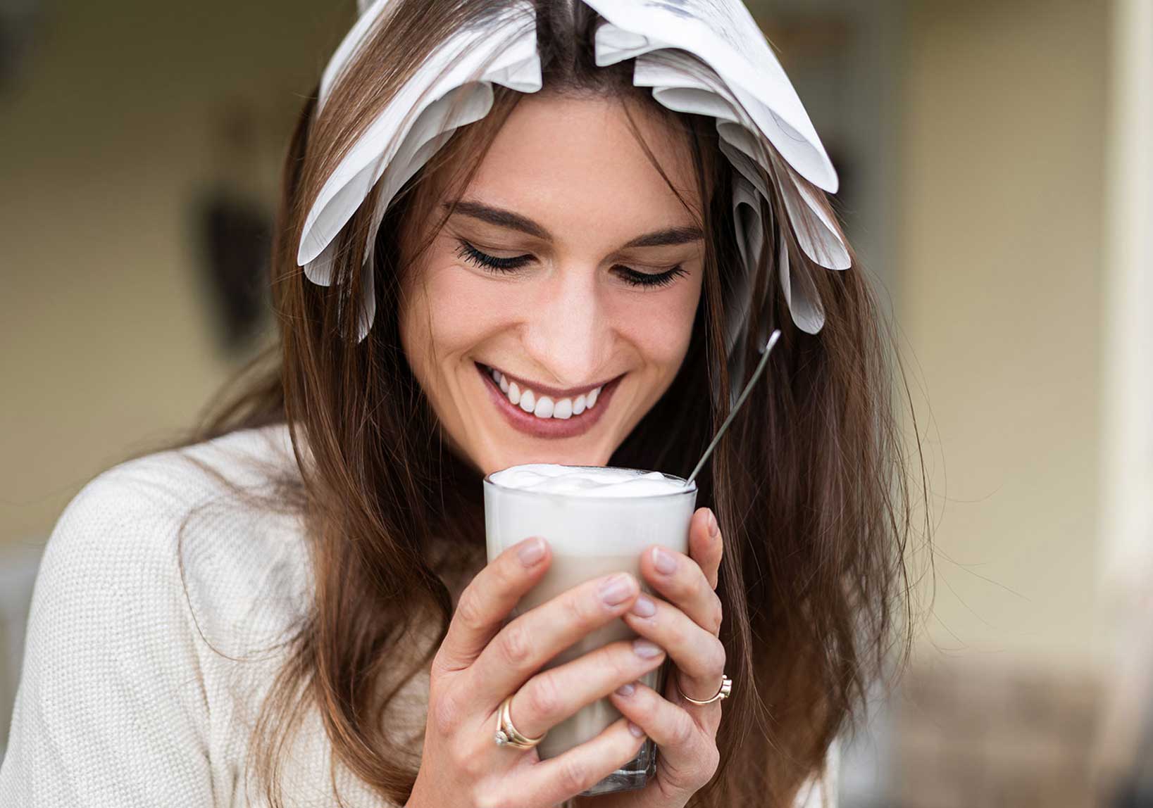 Entspannung beim Friseur